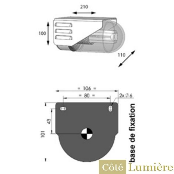 Applique RP195 Roger Pradier by MEGALUX 33